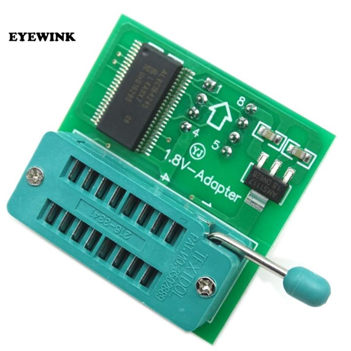 【Alizeker Mall】1.8V adapter scoket used for all programmer TL866CS TL866A RT809F  G540 TOP3000 1.8V apple SPI Flash Memory