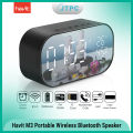 Havit M3 Smart Wireless Bluetooth Speaker-Black with Alarm Clock. 