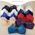 Plus Size Bras For Women Lace Bra Large Brassiere BH Tops Femme Underwear Lingerie C D DD E F Cup. 