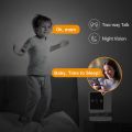 2K Mini Cube Camera Wireless Nanny Camera Small Indoor Home Security Cameras with Night Vision AI Human Detection 2-way Talk. 