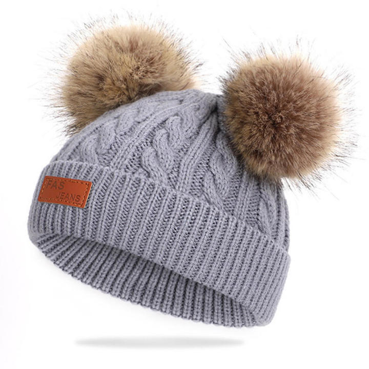 Women's%20Hat%20Winter%20Hats%20%20%20Pompom%20Wool%20Beanies%20Skullies%20Cap%20-%20Image%206