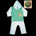 1 Piece Multicolour Comfortable Winter Baby hooddies Set for (0-08 months) by Khandakar Global's.. 