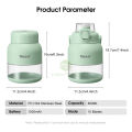 MAYTTO 800ML Juicing Cup Portable Electric Juice Blender Summer Mixer Juicer Fruit Mixed USB Rechargeable Easy to Operate 10 Blades Strong Motor With Portable Handle Design.