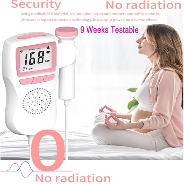 Testable%202.5MHz%20Doppler%20Fetal%20Heart%20rate%20Monitor%20For%20Pregnant%20Women%20Pregnancy%20Baby%20Fetal%20Sound%20Heart%20Rate%20Monitor%209%20Weeks%20-%20Image%207