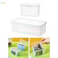 Photo Storage Box Embellishment Keeper with Lid Portable Dustproof Container for Photos Label 220ml. 