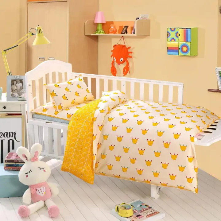 3Pcs%20Baby%20Bedding%20Set%20For%20Newborns%20Children%20kid%20Cotton%20Baby%20Cot%20Crib%20bed%20Set%20Quilt%20Duvet%20Pillowcase%20mattress%20Bed%20Sheet%20Bedspread%20-%20Image%206