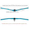 720MM Mountain Bike Handlebar 31.8mm Long for Cycling Black.