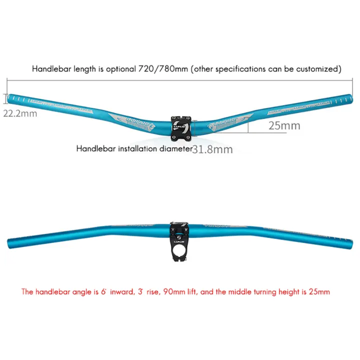 720MM%20Mountain%20Bike%20Handlebar%2031.8mm%20Long%20for%20Cycling%20Black%20-%20Image%206