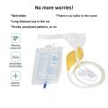 NYT Silicone Urine Collector Bag Adults Urinal With Urine Catheter Bags For Older Men Woman Elderly.