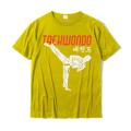 Taekwondo Hangeul Hangul Korean Symbol Martial Arts T-Shirt Tshirts comfortable Prevailing Men Tops Shirts comfortable Cotton.