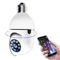PTZ Bulb System 360 Degree WiFi Panorama IP Camera. 