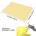 10/8/6/5/3/1Pcs 3MM Thick Tattoo Practice Skin Blank Double Sides Big Size Tattoo Practice Skin for Permanent Makeup. 