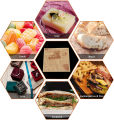 Wrap Parchment Paper Food Wrapping Grease Resistant Checkered Basket Liners Newspaper Print Non-Stick Wax Paper Sheets for Separate Burgers Cookies 200pcs Sandwich.