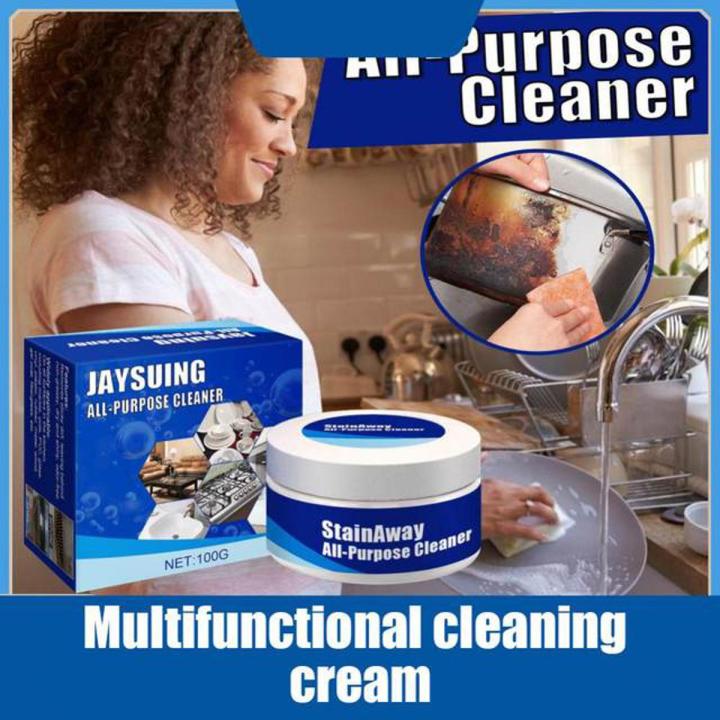 Jaysuing Multifunctional Stain Paste Embroidery Derusting Stain Cleaner Pot Bottom Polished Stainless Steel Cleaning Paste