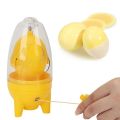 【NEW】 Egg Scrambler Hand Egg Shaker Mixer Food Grade Silicone Egg Spinner Manual Tool Egg Yolk Shaker Egg Scrambler Gadget Egg Tools.