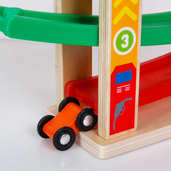 TOP%20BRIGHT%20Wooden%20Car%20Ramp%20Toys%201%202%203%20Year%20Old%20Boy%20Gifts,%20Montessori%20Toys%20for%20Toddlers%20-%20Toddler%20Race%20Track%20Car%20with%204%20Cars,%204%20Ramps,%20Parking%20Lot%20-%20Image%204
