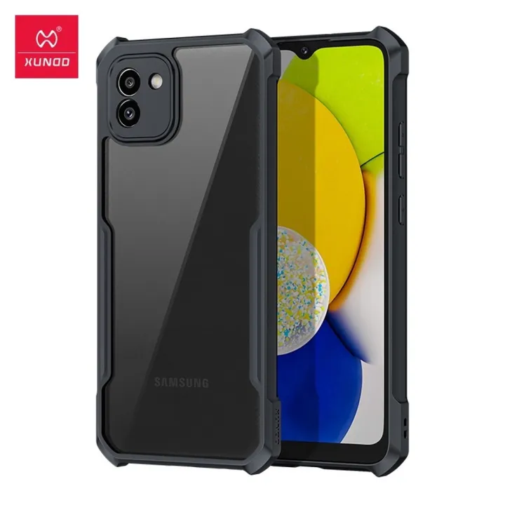 Samsung%20Galaxy%20A03%20Transparent%20Shockproof%20Cover%20Silica%20Gel%20Matte%20Slim%20Phone%20Casing%20-%20Durable%20and%20Very%20Reliable%20-%20-%20Image%203