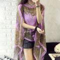 【Be worth】 Overized Elegant For Women tyle Bohemian tyle Ethnic tyle Poncho Printing Beach hawl Female Wrap Chiffon carf hawl uncreen carf. 
