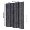 18 Pack Soundproof Board Acoustic Panels,Sound Proof Padding Beveled. 