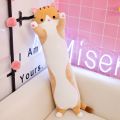 130cm Cute Soft Long Cat Pillow Plush Toys Stuffed Pause Office Nap Pillow Bed Sleep Pillow Home Decor Gift Doll for Kids Girl. 