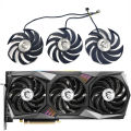 NEW RX 6800XT GAMING X TRIO GPU Fan，For MSI RTX 3060 3060TI 3070 3070TI 3080 3080TI 3090 GAMING TRIO Graphics card cooling fan. 
