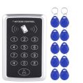 125KHz RFID Access Control Keypad Card Reader Door Lock Opener. 