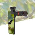 20X Long Zoom Telephoto Lens With Clip For Smart Phone Tablet Pc Black. 