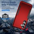 Pioneer Armor Heavy Duty PC + TPU Phone Case For Samsung Galaxy S24 Ultra 5G/Samsung Galaxy S24 5G/Samsung Galaxy S24+ 5G. 