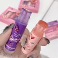 Constant Lip Care, Beauty, Transparent Moisturizing Grape 1Pc Peach Fruit Jelly Lip Balm, Lipstick Shades, Cosmetics, Moisturizing Primer, Day Makeup. 