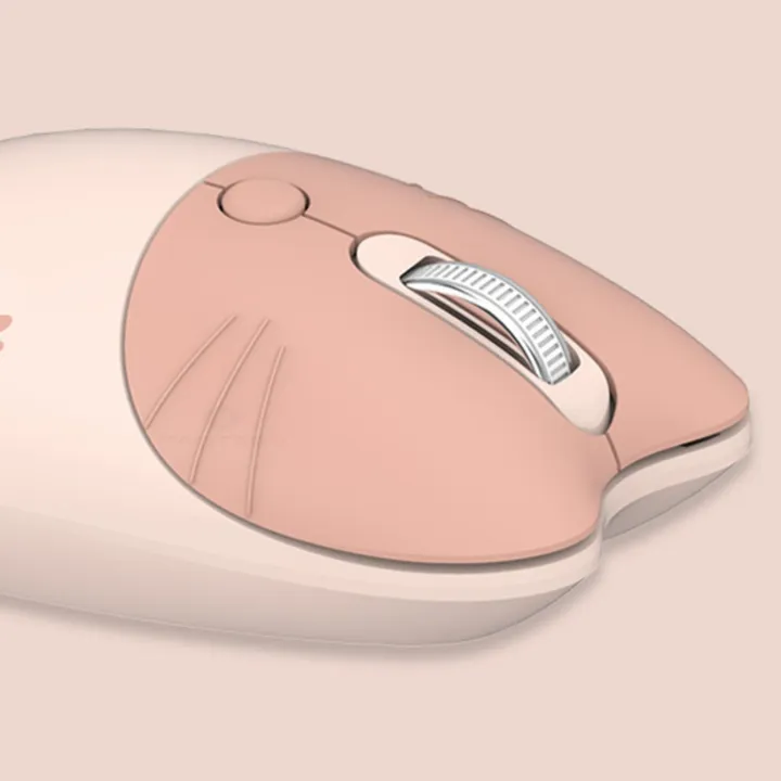 FANTASY%20T%20MALL%20Mofii%20M3AG%20Cat%20Shape%20Wireless%20Mute%20Mouse%20Super%20Cute%20Cartoon%20Design%20Gaming%20Mouse%20Office%20Mouse%20Girls%20Fashionable%20Personality%20Meow%20Mouse%20Portable%20Ergonomic%20Mouse%20with%203%20Adjustable%20DPI%20For%20PC%20Laptop%20Computer%20Office%20Gift%20-%20Image%205