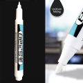 SF 0.7/1/2mm White Permanent Paint Pen Acrylic Maker Waterproof Oily Pens for Wood Rock Plastic Leather Glass Stone Metal Canvas Ceramic Deep Hole Marker. 