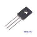2Pcs MJE340 MJE 340 E340 NPN Transistor 300V 5A 20W Electronic Power Transistor NPN Switch Mode Triode Bipolar Transistor TO-126 Package. 
