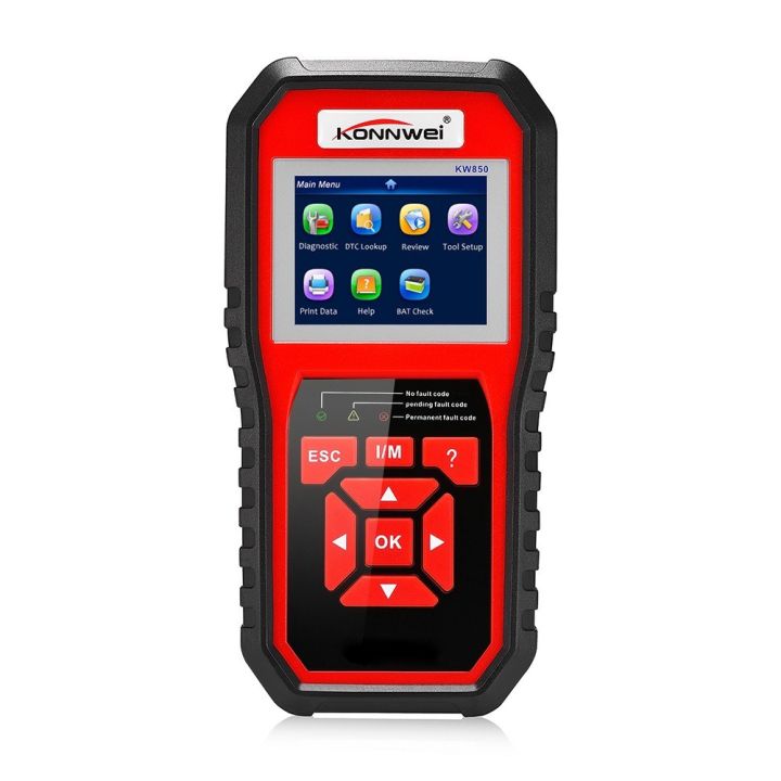 KONNWEI KW850: Universal OBDII Diagnostic Instrument