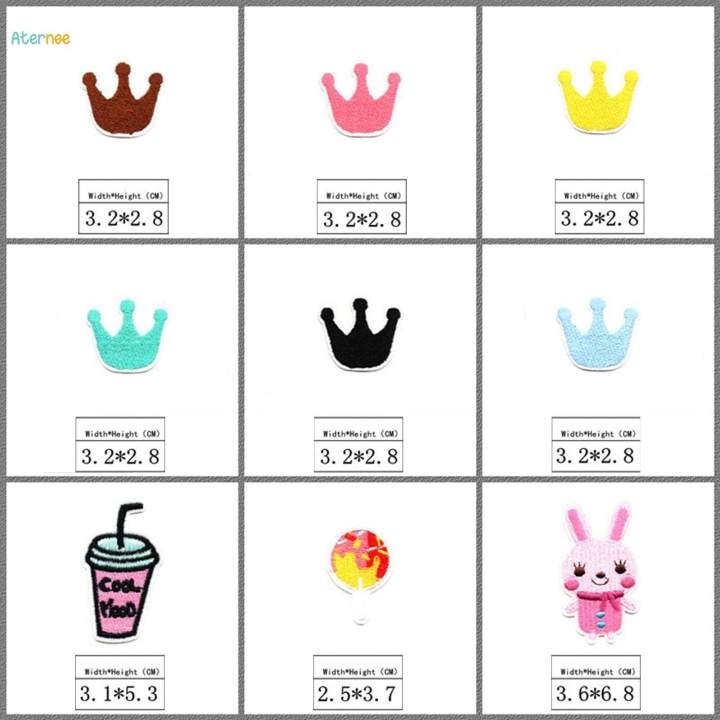 13Pcs%20Embroidered%20Apparel%20Patches%20Decorative%20Patches%20Embellishments%20Aesthetic%20Sew%20on%20Fabric%20Repair%20Patches%20for%20Kids%20Adult%20DIY%20Crafting%20Pants%20-%20Image%203