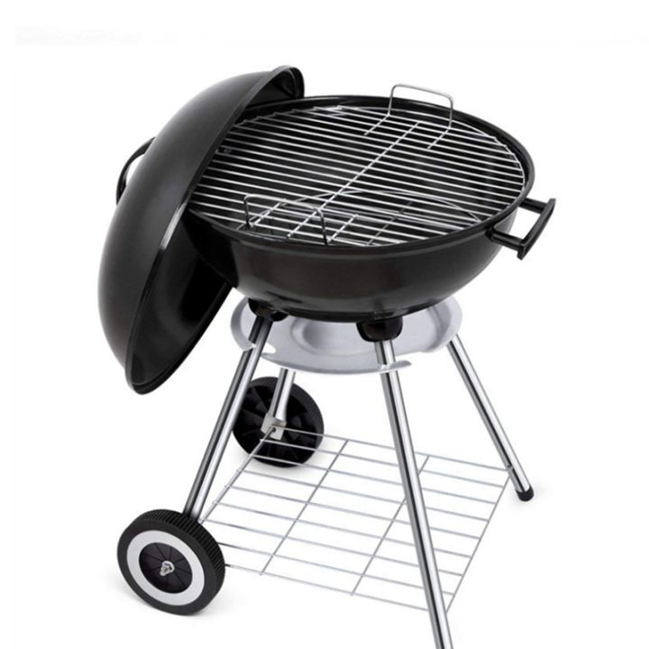 2X%20304%20Stainless%20Multipurpose%20Steel%20Round%20Grill%20Net%20with%20Foot%20Barbecue%20Rack%20Steam%20Baking%20Rack%20Camping%20Outdoor%20BBQ%20Meshes%20-%20Image%206