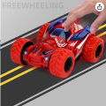360° Rotation Retreat Stunt Car Toy, Inertial Toy for Off Road Car, Friction Inertia Powered Flips, Car Great Birthday Gift for Boys Girls.