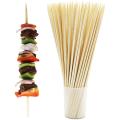 BBQ Bamboo Skewers 30Cm/12 inch - Brown 100ps.