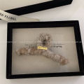 South Korea New Letter Gold Label Color Wool Plush Barrettes Sweet Fashion Grip Hair Clip All-Match Hair Accessories.