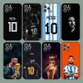 L-Lionel Messi football Phone Case For iPhone 15,14,13,12,11,Plus,Pro Max,XS,X,XR,SE,Mini,8,7 Soft Silicone Black Cover. 