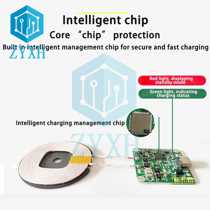 20W/22W%2012V%20High%20Power%20Type-C%20Wireless%20Charger%20Transmitter%20Module%20Circuit%20Board%20QI%20Standard%20Fast%20Charging%20DIY%20for%20Mobile%20Phone%20-%20Image%203