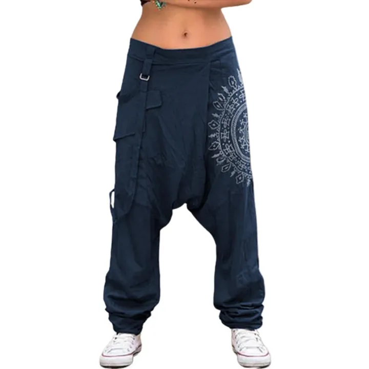Women%20Low%20Rise%20Drop%20Crotch%20Retro%20Print%20Saggy%20Baggy%20Trousers%20Loose%20Harem%20Pants%20Women%20Saggy%20Baggy%20Trousers%20Loose%20Harem%20Pants%20Hot%20-%20Image%204