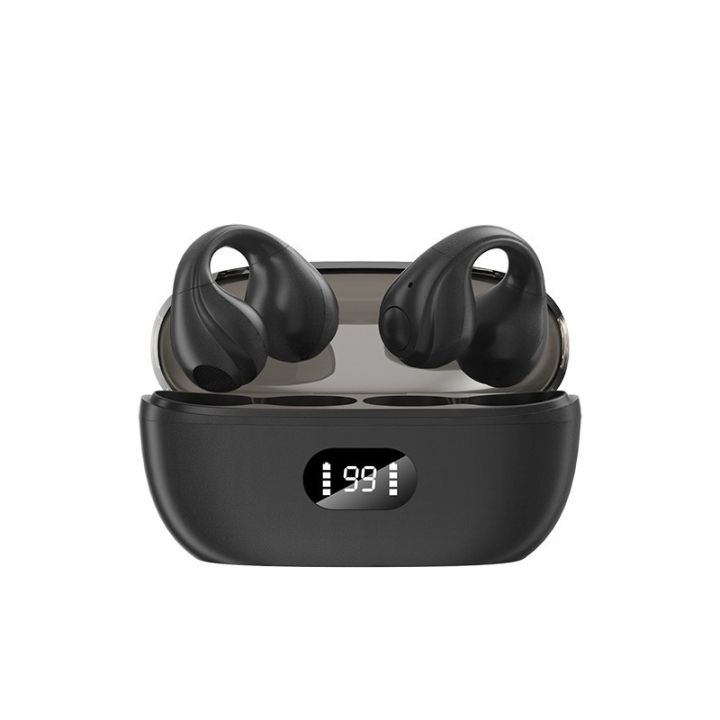 FUPANG】Ear Clip Sport Headphones HiFi Bluetooth Wireless