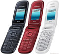 Original Samsung GT-E1272 2G folding duos feature phone has 1.77 inch screen, dual sim, internal storage 32 MB. 