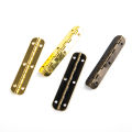 4Pcs Cabinet Hinges Hardware Jewelry Gift Music Box Dollhouse Door Window Hinge Encounter.