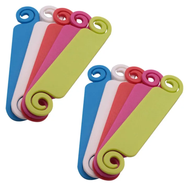 New 100Pc Cable Tag Cable Management Tag Multicolor Cable Label Cord ...