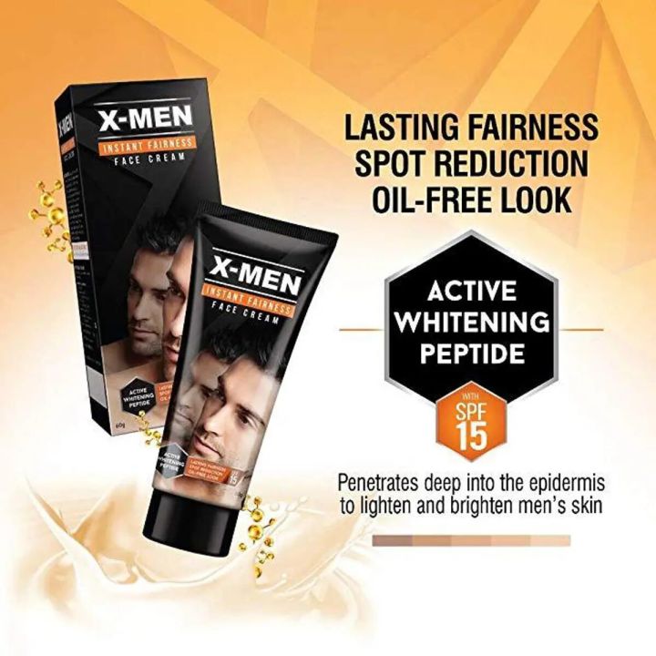 X MEN Instant Fairness Cream for Men (INDIAN) - 60gm