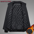 Plus Size 7XL 8XL Business Casual Men's Winter Jacket Thicken Padded Inner Warm Winter Jackets for Men Social Luxury Formal Coat.