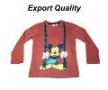 Cotton Full Sleeve T-shirt for Younger Girl. 