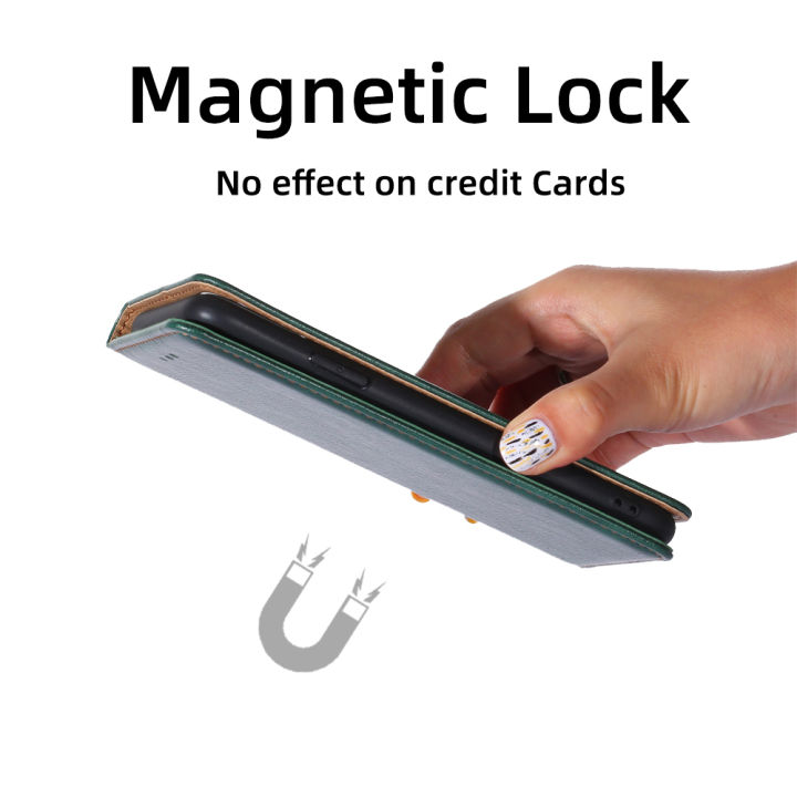 Case%20For%20vivo%20Y21A%20(V2149)%20Cover%20Magnetic%20flip%20leather%20phone%20case%20wallet%20card%20TPU%20back%20cover%20-%20Image%203