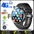 4G Smart Watch Men With 4G Network WIFI Internet access Dual Camera Video Calls 1.39 Smartwatch Support Play Store Download APP. 